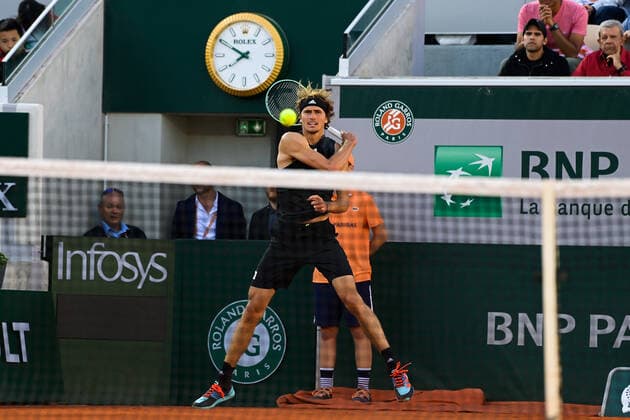 Alexander Zverev ( Allemagne ) - TENNIS : Roland Garros 2022 - Internationaux de France - 27 05 2022 FedericoPestellini Panoramic 