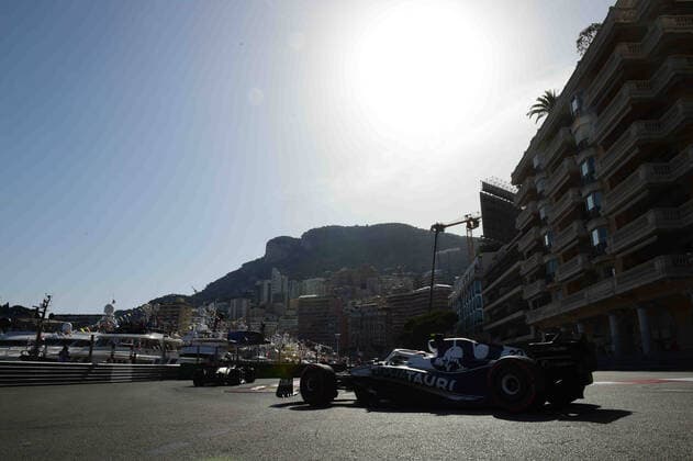 Formula 1 - Monaco Grand Prix - Free Practice 2 Yuki Tsunoda of Scuderia Alpha Tauri Honda drive his single-seater during free practice of Monaco Grand Prix in Monaco City Circuit in Monaco-Ville, Monaco, France, 27 May 2022 Monaco Monaco Monaco  Copyright: xAndreaxDiodatox originalFilename:diodato-notitle220527_npmBM.jpg