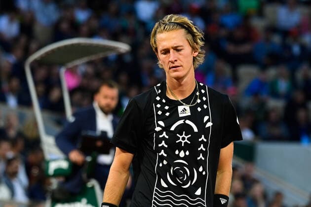 Sebastian Korda ( USA ) - TENNIS : Roland Garros 2022 - Internationaux de France - 27 05 2022 FedericoPestellini Panoramic 