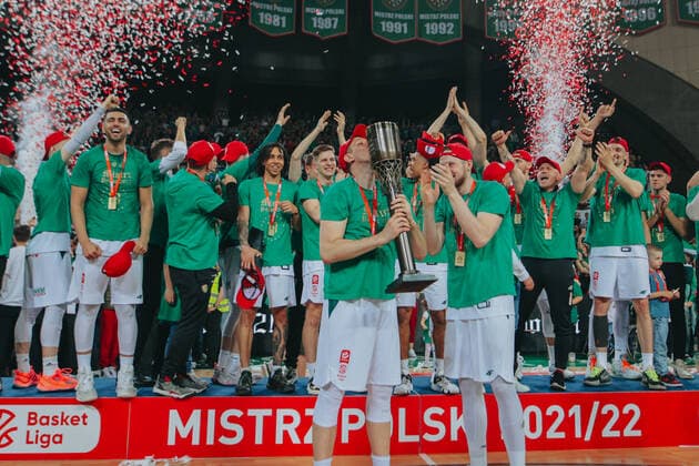 Basketball, Slask Wroclaw wins the championship in Poland