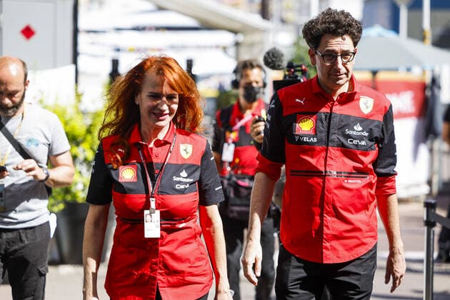 BINOTTO Mattia (ita), Managing Director of the Scuderia Ferrari, portrait during the Formula 1 Grand Prix de Monaco 2022, 7th round of the 2022 FIA Formula One World Championship, WM, Weltmeisterschaft on the Circuit de Monaco, from May 27 to 29, 2022 in Monte-Carlo, Monaco - F1 - MONACO GRAND PRIX 2022 DPPI Panoramic  00122018__DEL6010.JPG_