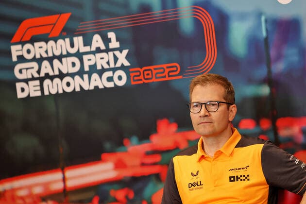 SEIDL Andreas, Team Principal of McLaren F1 Team, portrait, press conference, PK, Pressekonferenz during the Formula 1 Grand Prix de Monaco 2022, 7th round of the 2022 FIA Formula One World Championship, WM, Weltmeisterschaft on the Circuit de Monaco, from May 27 to 29, 2022 in Monte-Carlo, Monaco - F1 - MONACO GRAND PRIX 2022 DPPI Panoramic MOY12266