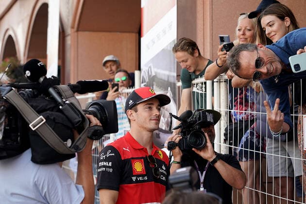 FORMULA 1 GRAND PRIX DE MONACO 2022 28 05 2022, Monaco Circuit, Monte Carlo, FORMULA 1 GRAND PRIX DE MONACO 2022 , in the picture Charles Leclerc MCO , Scuderia Ferrari nordphotoxGmbHx xBratic nph00250