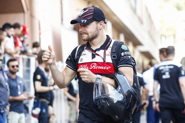 BOTTAS Valtteri (fin), Alfa Romeo F1 Team ORLEN C42, portrait during the Formula 1 Grand Prix de Monaco 2022, 7th round of the 2022 FIA Formula One World Championship, WM, Weltmeisterschaft on the Circuit de Monaco, from May 27 to 29, 2022 in Monte-Carlo, Monaco - F1 - MONACO GRAND PRIX 2022 DPPI Panoramic  00122018__B3_0056_1