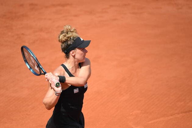 Tennis - Roland Garros 2022 - Leolia Jeanjean - France TENNIS : Roland Garros 2022 - France - 28 05 2022 ChrysleneCaillaud Panoramic 