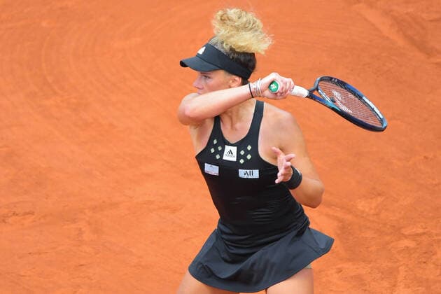 Tennis - Roland Garros 2022 - Leolia Jeanjean - France TENNIS : Roland Garros 2022 - France - 28 05 2022 ChrysleneCaillaud Panoramic 