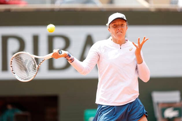 French Open 2022, Iga Swiatek Tennis French Open 2022 Grand Slam ATP WTA ITF Roland Garros Paris France 28 May 2022 Copyright: xJuergenxHasenkopfx