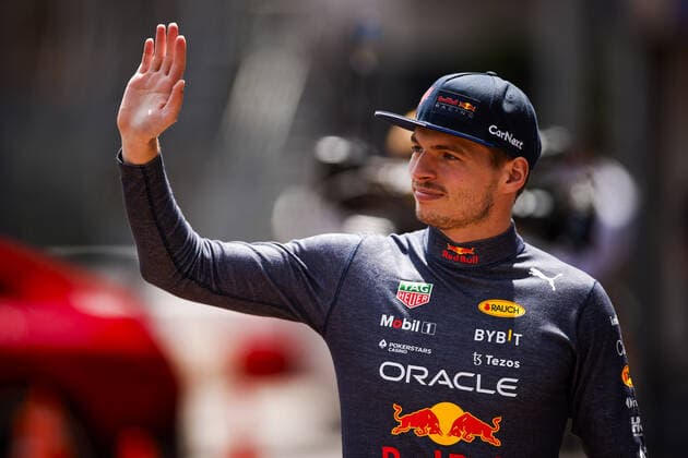 VERSTAPPEN Max (ned), Red Bull Racing RB18, portrait during the Formula 1 Grand Prix de Monaco 2022, 7th round of the 2022 FIA Formula One World Championship, WM, Weltmeisterschaft on the Circuit de Monaco, from May 27 to 29, 2022 in Monte-Carlo, Monaco - F1 - MONACO GRAND PRIX 2022 DPPI Panoramic  00122018__R5_1403.JPG_