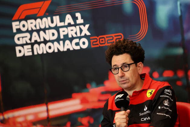 Mattia Binotto ITA, Scuderia Ferrari , F1 Grand Prix of Monaco at Circuit de Monaco on May 28, 2022 in Monte Carlo, Monaco Photo by DPPI via HOCH ZWEI Monte Carlo Monaco