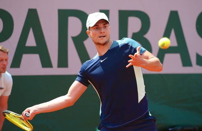 Roland Garros 2022 PARIS, IF - 28.05.2022: ROLAND GARROS 2022 - Miomir Kecmanovic during the 2022 Roland Garros tournament held in Paris, France. (Photo: Andre Chaco Fotoarena) x2211933x  AndrexChaco