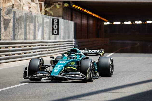 Lance Stroll Aston Martin with his car at the tunnel exit, Monaco Grand Prix 2022, Motorsport, Formula 1, 28 05 2022 Monaco Grand Prix 2022, Motorsport, Formula 1, 28 05 2022 Copyright: xEibner-Pressefoto AlexanderxNeisx EP_ANS