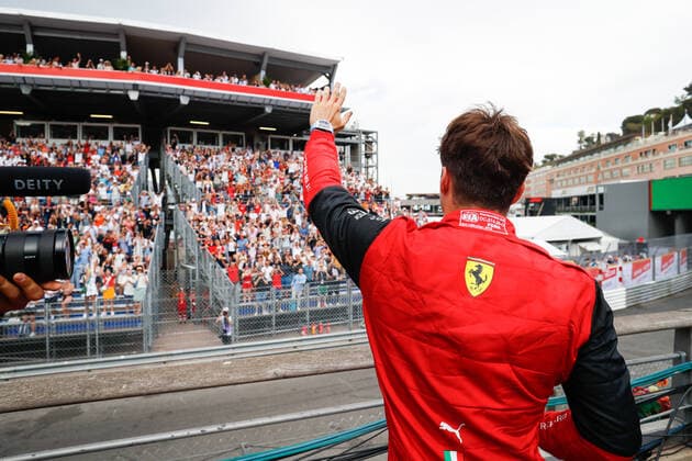 LECLERC Charles (mco), Scuderia Ferrari F1-75, portrait during the Formula 1 Grand Prix de Monaco 2022, 7th round of the 2022 FIA Formula One World Championship, WM, Weltmeisterschaft on the Circuit de Monaco, from May 27 to 29, 2022 in Monte-Carlo, Monaco - F1 - MONACO GRAND PRIX 2022 DPPI Panoramic  00122018__V2_1675