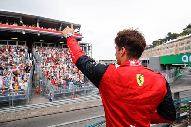 Sport Bilder des Tages LECLERC Charles (mco), Scuderia Ferrari F1-75, portrait during the Formula 1 Grand Prix de Monaco 2022, 7th round of the 2022 FIA Formula One World Championship, WM, Weltmeisterschaft on the Circuit de Monaco, from May 27 to 29, 2022 in Monte-Carlo, Monaco - F1 - MONACO GRAND PRIX 2022 DPPI Panoramic  00122018__V2_1672