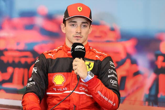 Monaco, Monte Carlo May 28, 2022 FIA Formula One World Championship, Grand Prix de Monaco F1, Qualifying Press Conference with Pole Position Pilot Charles Leclerc, Scuderia Ferrari Mandoga Media Germany Monaco F1 Grand Prix, Qualifying Press Conference