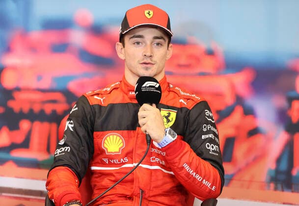 Monaco, Monte Carlo May 28, 2022 FIA Formula One World Championship, Grand Prix de Monaco F1, Qualifying Press Conference with Pole Position Pilot Charles Leclerc, Scuderia Ferrari Mandoga Media Germany Monaco F1 Grand Prix, Qualifying Press Conference
