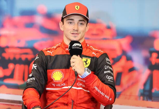 Monaco, Monte Carlo May 28, 2022 FIA Formula One World Championship, Grand Prix de Monaco F1, Qualifying Press Conference with Pole Position Pilot Charles Leclerc, Scuderia Ferrari Mandoga Media Germany Monaco F1 Grand Prix, Qualifying Press Conference