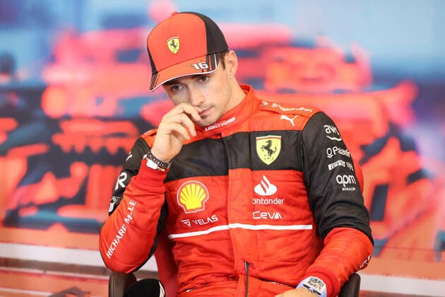 Monaco, Monte Carlo May 28, 2022 FIA Formula One World Championship, Grand Prix de Monaco F1, Qualifying Press Conference with Pole Position Pilot Charles Leclerc, Scuderia Ferrari Mandoga Media Germany Monaco F1 Grand Prix, Qualifying Press Conference