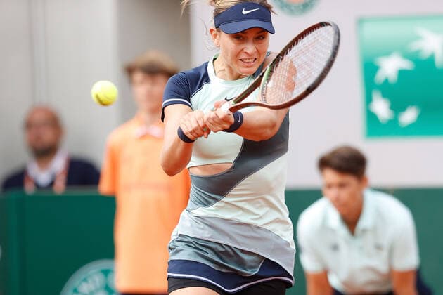 28 05 2022, Tennis, French Open 2022 Roland Garros, FRA, Paris, Roland Garros v li Paula Badosa ESP Tennis, French Open 2022 Roland Garros Paris Copyright: xBeckerxEibner-Pressefotox EP_hec