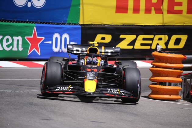 F1 Gran Prix of Monaco 2022 Sergio Perez of Red Bull Racing on track during qualifying for the F1 Grand Prix of Monaco. Monaco Monte-Carlo Monaco Copyright: xMarcoxCanonierox