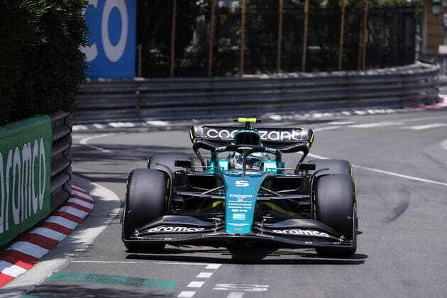F1 Gran Prix of Monaco 2022 Sebastian Vettel of Aston Martin on track during qualifying for the Formula 1 Monaco Grand Prix 2022 at Circuit de Monaco on May 28, 2022 in Monte-Carlo, Monaco. Monaco Monte-Carlo Monaco Copyright: xMarcoxCanonierox