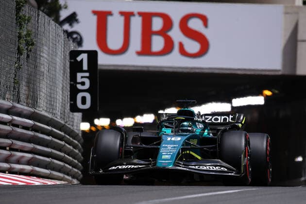 F1 Gran Prix of Monaco 2022 Lance Stroll of Aston Martin on track during qualifying for the Formula 1 Monaco Grand Prix 2022 at Circuit de Monaco on May 28, 2022 in Monte-Carlo, Monaco. Monaco Monte-Carlo Monaco Copyright: xMarcoxCanonierox
