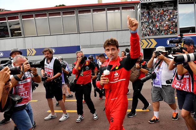 FORMULA 1 GRAND PRIX DE MONACO 2022 28 05 2022, Monaco Circuit, Monte Carlo, FORMULA 1 GRAND PRIX DE MONACO 2022 , in the picture pole position for Charles Leclerc MCO , Scuderia Ferrari nordphotoxGmbHx xBratic nph00250