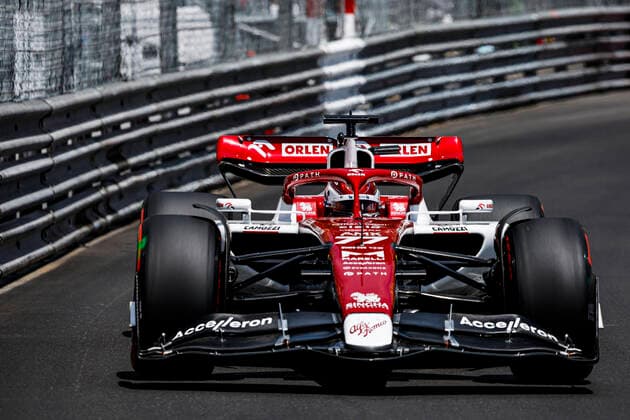 77 Valtteri Bottas FIN, Alfa Romeo F1 Team ORLEN , F1 Grand Prix of Monaco at Circuit de Monaco on May 28, 2022 in Monte Carlo, Monaco Photo by HOCH ZWEI Monte Carlo Monaco