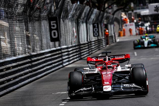 77 Valtteri Bottas FIN, Alfa Romeo F1 Team ORLEN , F1 Grand Prix of Monaco at Circuit de Monaco on May 28, 2022 in Monte Carlo, Monaco Photo by HOCH ZWEI Monte Carlo Monaco