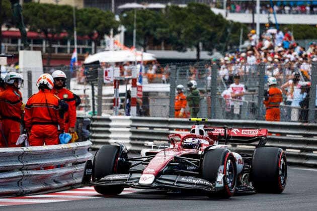 24 Guanyu Zhou CHN, Alfa Romeo F1 Team ORLEN , F1 Grand Prix of Monaco at Circuit de Monaco on May 28, 2022 in Monte Carlo, Monaco Photo by HOCH ZWEI Monte Carlo Monaco