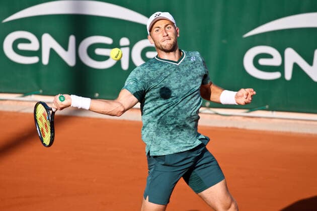 Roland Garros 2022 PARIS, IF - 28.05.2022: ROLAND GARROS 2022 - Casper Ruud (NOR) during the Roland Garros 2022 tournament held in Paris, France. (Photo: Andre Chaco Fotoarena) x2212195x  AndrexChaco