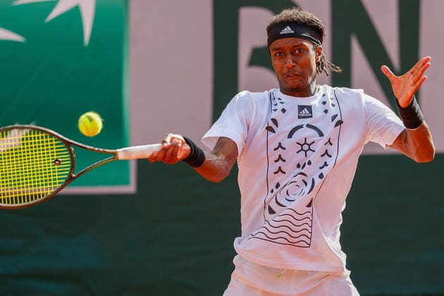 28 05 2022, Tennis, French Open 2022 Roland Garros, FRA, Paris, Roland Garros Picture v li Mikael Ymer SWE Copyright: HMBxMedia AntonioxBorga