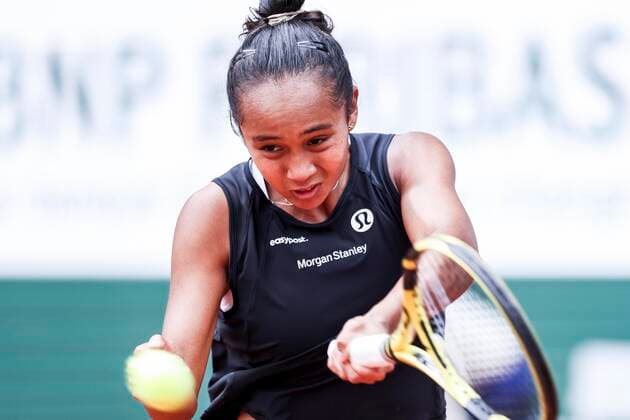 TENNIS - French Open 2022 PARIS,FRANCE,29.MAY.22 - TENNIS - WTA, Tennis Damen Tour, French Open, Roland Garros, Grand Slam. Image shows Leylah Fernandez (CAN).  GEPAxpictures xPatrickxSteiner