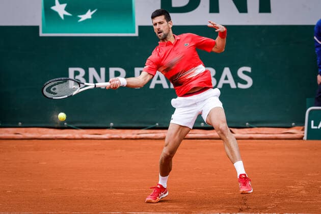 May 29, 2022, Paris, France, France: Novak DJOKOVIC of Serbia during the Day eight of Roland-Garros 2022, French Open 2022, Grand Slam tennis tournament at the Roland-Garros stadium on May 29, 2022 in Paris, France. Paris France - ZUMAm308 20220529_zsp_m308_010 Copyright: xMatthieuxMirvillex
