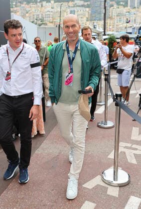 Monaco, Monte Carlo May 29, 2022 FIA Formula One World Championship, Monaco F1 Grand Prix with Football Manager Zinedine Yazid Zidane Mandoga Media Germany Monaco F1 Grand Prix, Zinedine Yazid Zidane