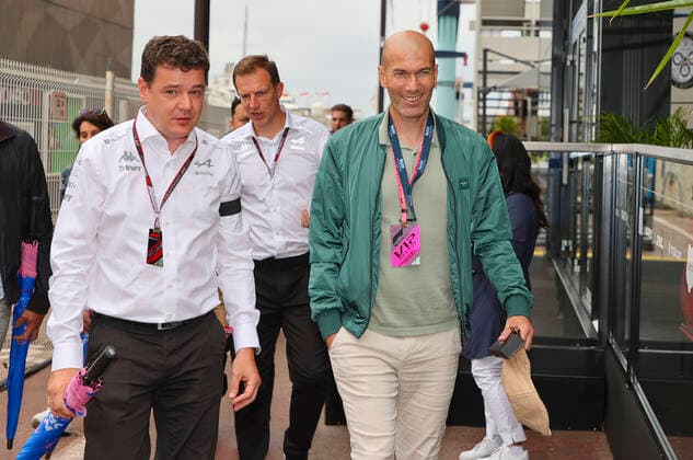 Monaco, Monte Carlo May 29, 2022 FIA Formula One World Championship, Monaco F1 Grand Prix with Football Manager Zinedine Yazid Zidane Mandoga Media Germany Monaco F1 Grand Prix, Zinedine Yazid Zidane