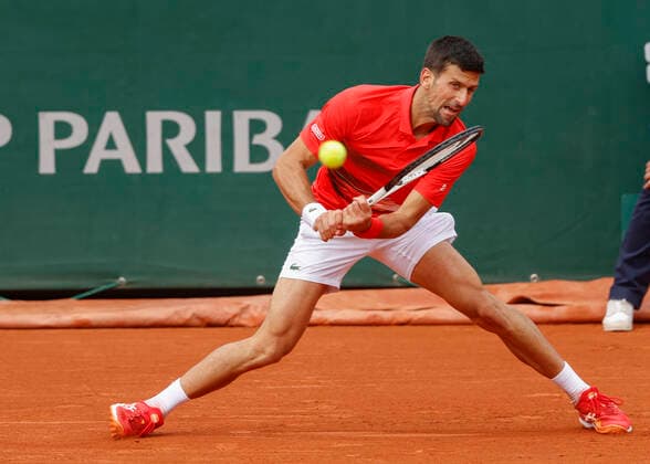 French Open 2022, Novak Djokovic SRB Tennis French Open 2022 Grand Slam ATP WTA ITF Roland Garros Paris France 29 May 2022 Copyright: xJuergenxHasenkopfx