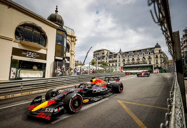 MONTE CARLO Max Verstappen 1 with the Oracle Red Bull Racing RB18 Honda during the F1 Grand Prix of Monaco at Circuit de Monaco on May 29, 2022 in Monte Carlo, Monaco REMKO DE WAAL F1 Grand Prix of Monaco, RACE 2022 xVIxANPxSportx xxANPxIVx 449509643 originalFilename: 449509643.jpg