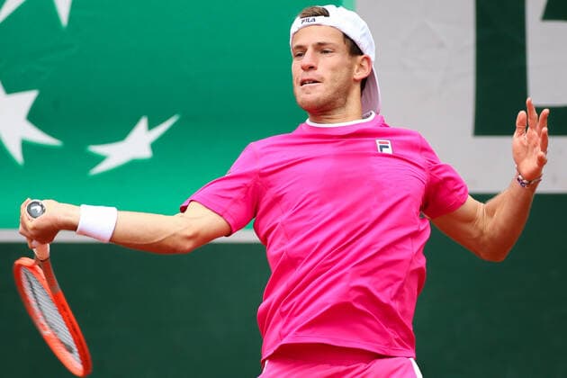 2022 French Open - Day Eight Diego Schwartzman after his match against Novak Djokovic on Suzanne Lenglen court in the 2022 French Open 4th Round PARIS France  Copyright: xIbrahimxEzzatx originalFilename:ezzat-notitle220529_npCPd.jpg