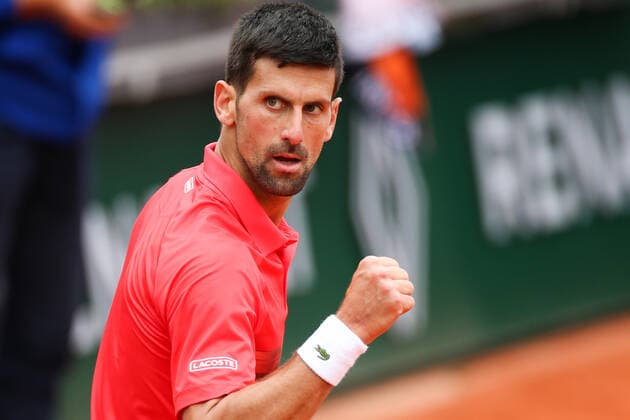 2022 French Open - Day Eight Novak Djokovic after his match against Diego Schwartzman on Suzanne Lenglen court in the 2022 French Open 4th Round PARIS France  Copyright: xIbrahimxEzzatx originalFilename:ezzat-notitle220529_npqFZ.jpg