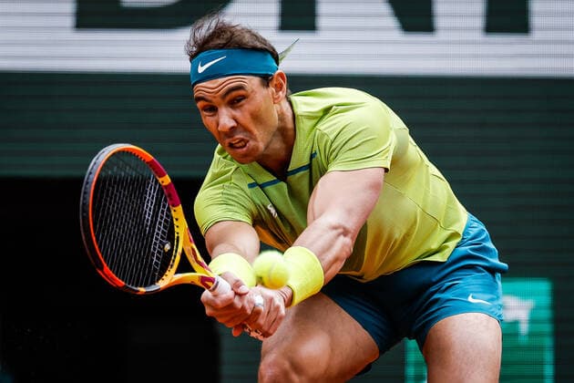 May 29, 2022, Paris, France, France: Rafael NADAL of Spain during the Day eight of Roland-Garros 2022, French Open 2022, Grand Slam tennis tournament at the Roland-Garros stadium on May 29, 2022 in Paris, France. Paris France - ZUMAm308 20220529_zsp_m308_024 Copyright: xMatthieuxMirvillex