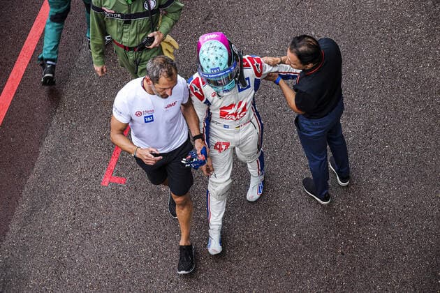 SCHUMACHER Mick (ger), Haas F1 Team VF-22 Ferrari, portrait during the Formula 1 Grand Prix de Monaco 2022, 7th round of the 2022 FIA Formula One World Championship, WM, Weltmeisterschaft on the Circuit de Monaco, from May 27 to 29, 2022 in Monte-Carlo, Monaco - F1 - MONACO GRAND PRIX 2022 - Race DPPI Panoramic  DC0A1112
