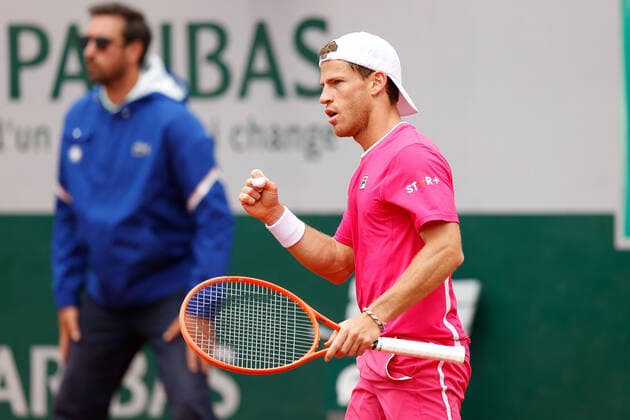 29 05 2022, Tennis, French Open 2022 Roland Garros, FRA, Paris, Roland Garros v li Diego Schwartzman ARG Tennis, French Open 2022 Roland Garros Paris Copyright: xBeckerxEibner-Pressefotox EP_hec