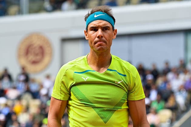 Rafael Nadal ( Espagne ) TENNIS : Roland Garros 2022 - Internationaux de France - 29 05 2022 FedericoPestellini Panoramic 