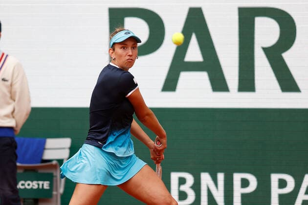 29 05 2022, Tennis, French Open 2022 Roland Garros, FRA, Paris, Roland Garros v li Elise Mertens BEL Tennis, French Open 2022 Roland Garros Paris Copyright: xBeckerxEibner-Pressefotox EP_hec