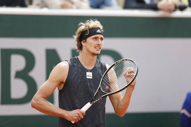 Tennis, French Open, Day 8, Alexander Zverev - Bernabe Zapata Miralles
