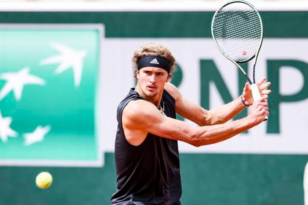 TENNIS - French Open 2022 PARIS,FRANCE,29.MAY.22 - TENNIS - ATP, Tennis Herren World Tour, French Open, Roland Garros, Grand Slam. Image shows Alexander Zverev (GER).  GEPAxpictures xPatrickxSteiner
