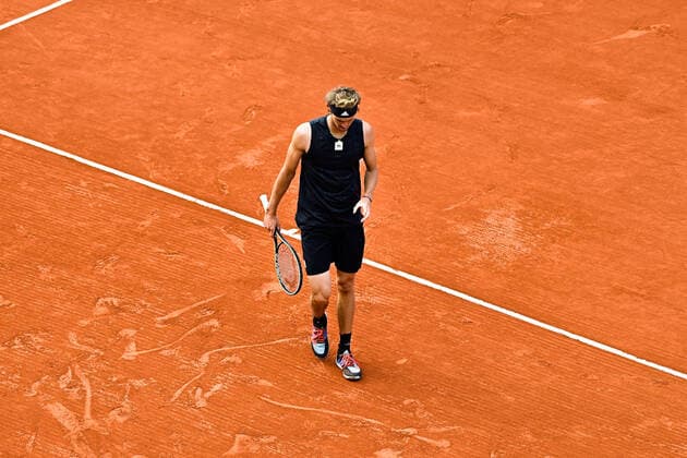Alexander Zverev ( Allemagne ) - TENNIS : Roland Garros 2022 - Internationaux de France - 29 05 2022 FedericoPestellini Panoramic 