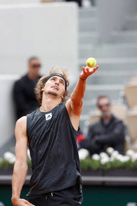 29 05 2022, Tennis, French Open 2022 Roland Garros, FRA, Paris, Roland Garros v li Alexander Zverev GER Tennis, French Open 2022 Roland Garros Paris Copyright: xBeckerxEibner-Pressefotox EP_hec
