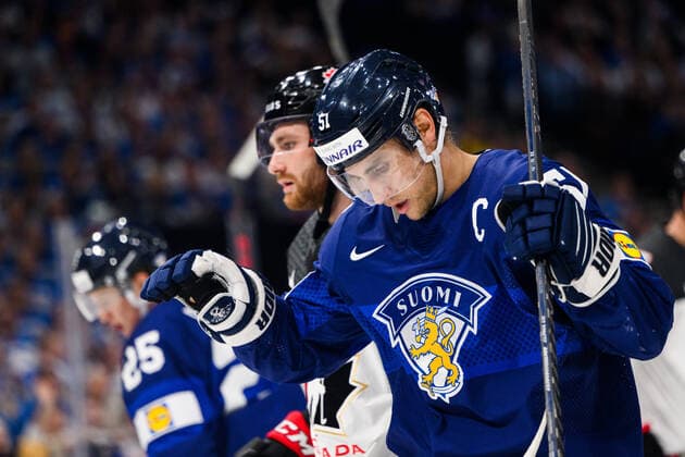 220529 Valtteri Filppula of Finland during the 2022 IIHF Ice Hockey World Championship gold medal game between Finland and Canada on May 29, 2022 in Tampere Photo Maxim Thore BILDBYRAN kod MT MT0408 ishockey ice hockey ishockey vm iihf ice hockey world championship finland kanada canada bbeng,  Copyright: MAXIMxTHORE BB220529MT087