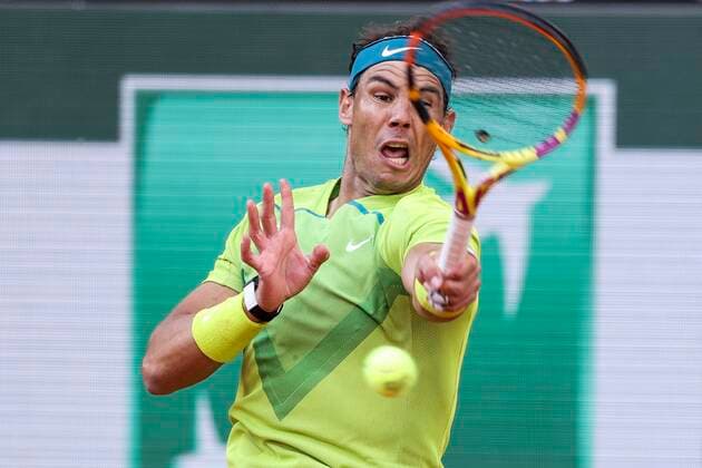TENNIS - French Open 2022 PARIS,FRANCE,29.MAY.22 - TENNIS - ATP, Tennis Herren World Tour, French Open, Roland Garros, Grand Slam. Image shows Rafael Nadal (ESP).  GEPAxpictures xPatrickxSteiner